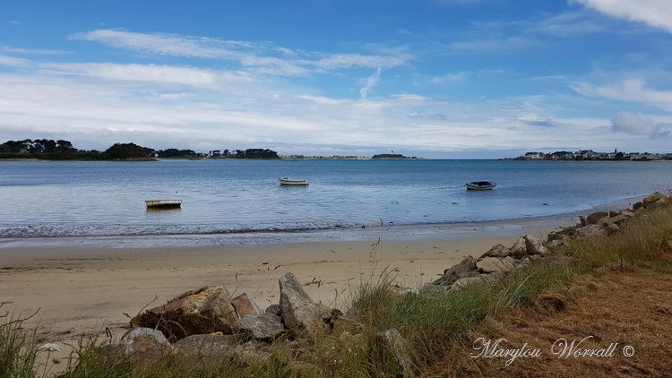 Roscoff vue depuis le Laber