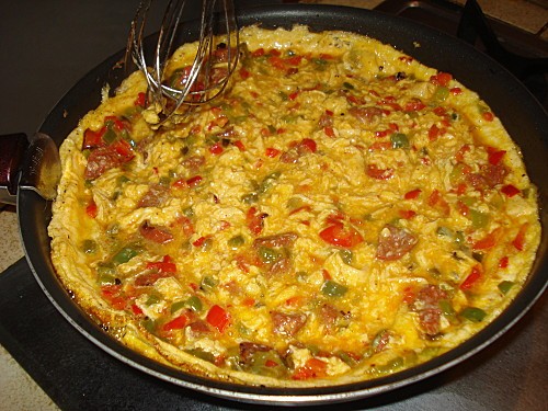 Tortilla au Chorizo 8