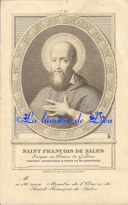 Œuvre de Saint François de Sales