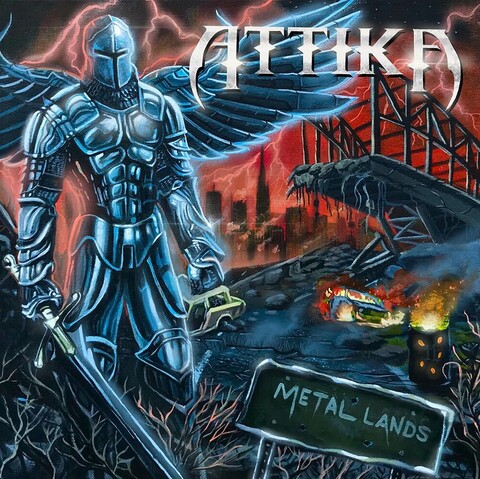 ATTIKA - Les détails du nouvel album Metal Lands