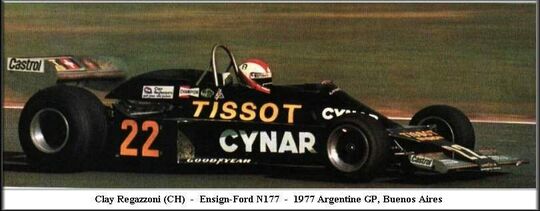 Clay Regazzoni F1 (1975-1977)