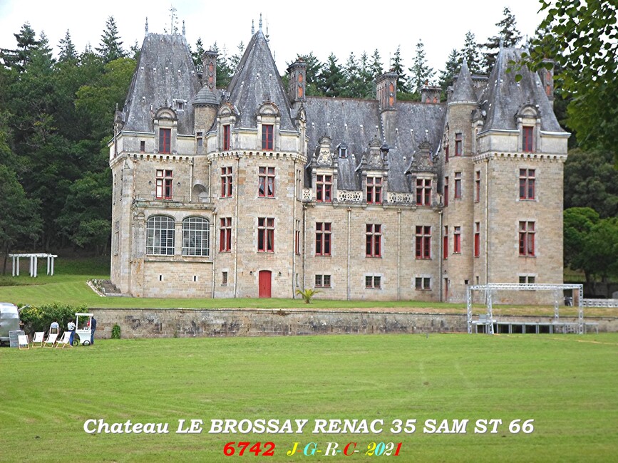 CHATEAU- PARC:  2/2  CHATEAU LE BROSSAY RENAC 35  D  25-04-2022