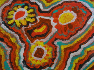 Art aborigène : productions des élèves