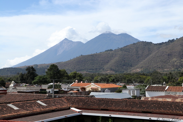 La Antigua Guatemala et ses volcans