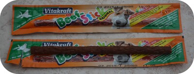 Les friandises : Beef-Stick de vitakraft 