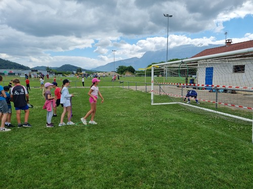 Lundi 3 juillet : olympiade organisée par le collège et randonnée pour rentrer à Chantesse