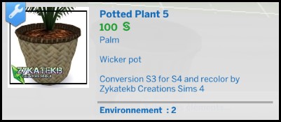 Potted Plants Set