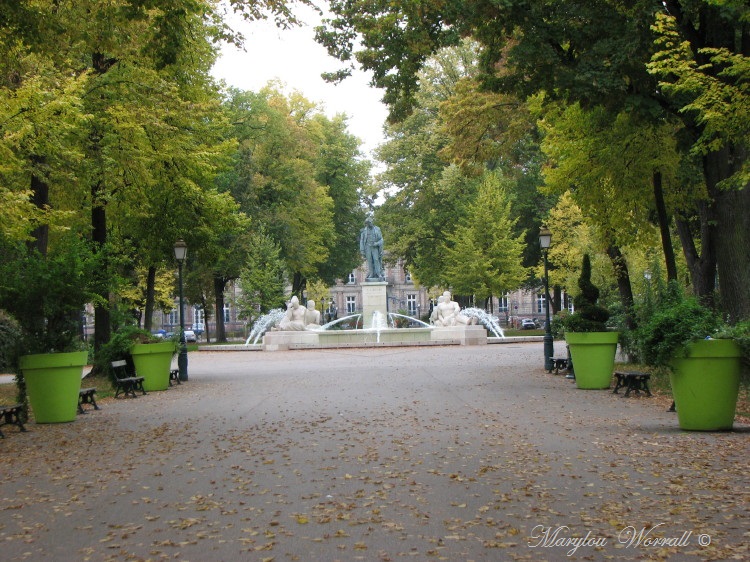 Jeux d’eau colmariens : La fontaine Bruat 