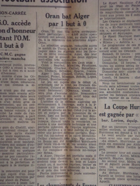 21.5.1939 oran-alger avec missoum et firoud 1-0