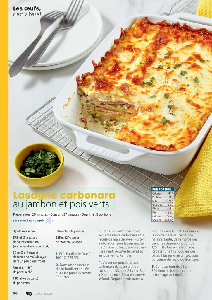 Recettes 4:  Les oeufs, c'est la base (6 pages)