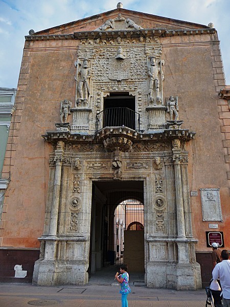 Jour 8 Merida Casa de Montejo entrée