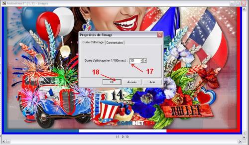 Explications pour mettre un gif animé avec Animation Shop et Photofiltre Studio X.14.0
