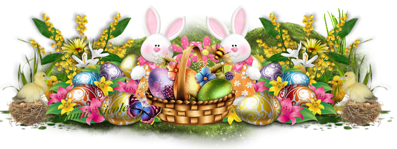 ♥♥ Joyeuses Pâques à toutes et tous avec créations pour Jopel et Manik ♥♥