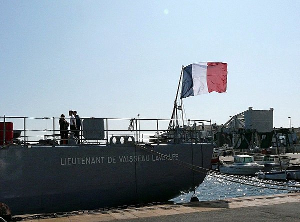Lt de Vaisseau LAVALEE à Saint Nazaire - 18-4-2011