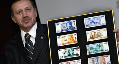 Erdogan appelle Poutine à renoncer au dollar dans les échanges 