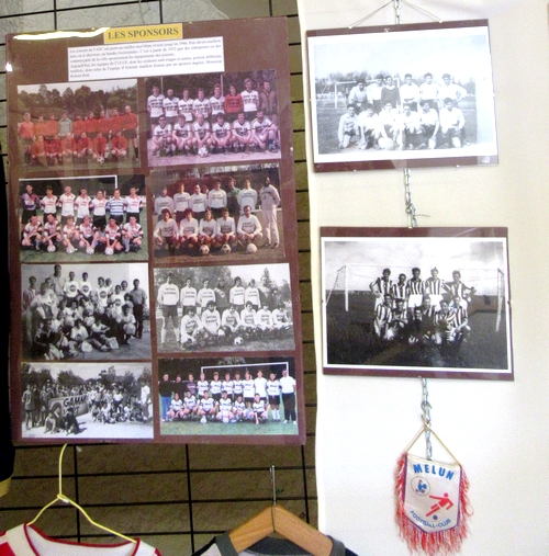 L'exposition sur le foot à Châtillon sur Seine et Sainte Colombe sur Seine, par les Amis du Châtillonnais, a été une grande réussite !