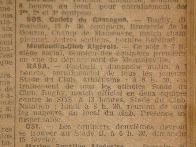 15.2.1925 préparation du déplacement pour Mouzaiaville