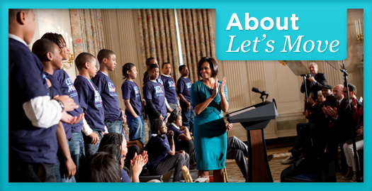 Let's move! Michelle Obama's website