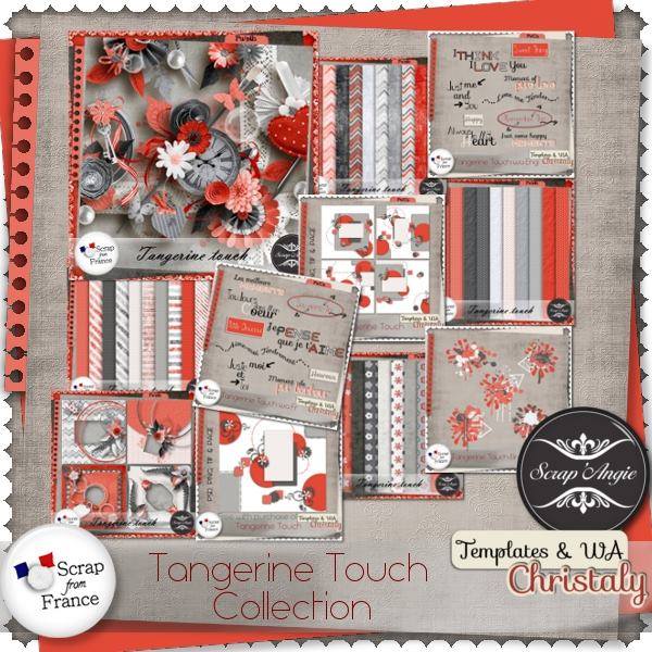 Tangerine Touch de Scrap Angie