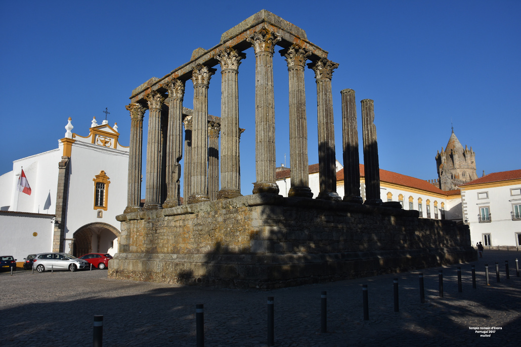 Temple romain d'Evora - Portugal 2017