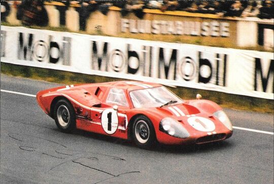 Dan Gurney Le Mans 67