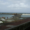 Travaux sur le port (vers 2011) - Photo : Domino