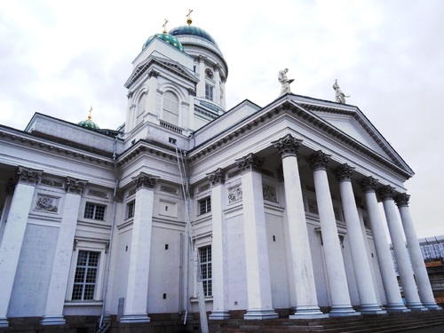 La cathédrale luthérienne Zaint Nicolas à Helsinki en Finlande (photos)