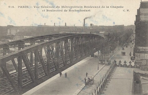 Les ponts de la Goutte d'Or : 2. le pont Saint-Ange