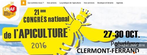 21° Congré National de l'apiculture française UNAF 