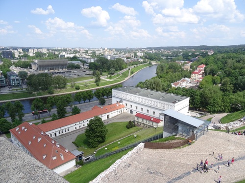 Vues de Vilnius depuis la Citadelle (photo)