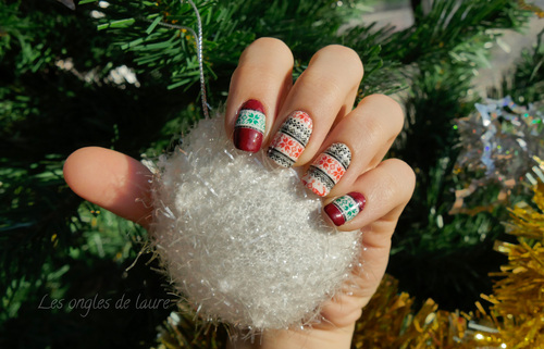 #NAFC 5 : Sweater Nails 100% hiver hyper simple !
