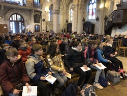 Journée à la cathédrale pour les C.E/C.M