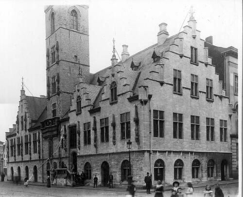 Dendermonde - Stadhuis - 1900 #2 (kikirpa)