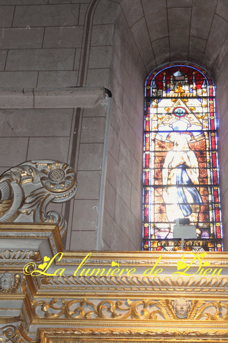 Entrevaux, la cathédale Notre-Dame de l'Assomption