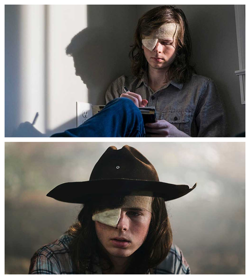 The Walking Dead : les adieux de Chandler Riggs dans les photos du nouvel épisode