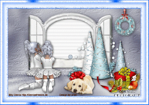 Weihnachten am Fenster