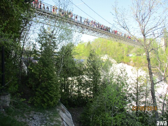 Les chutes de Montmorency au Quebec