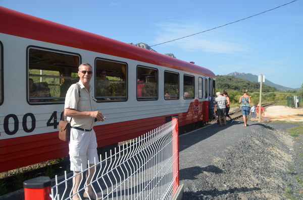 La Coudalère : le train rouge