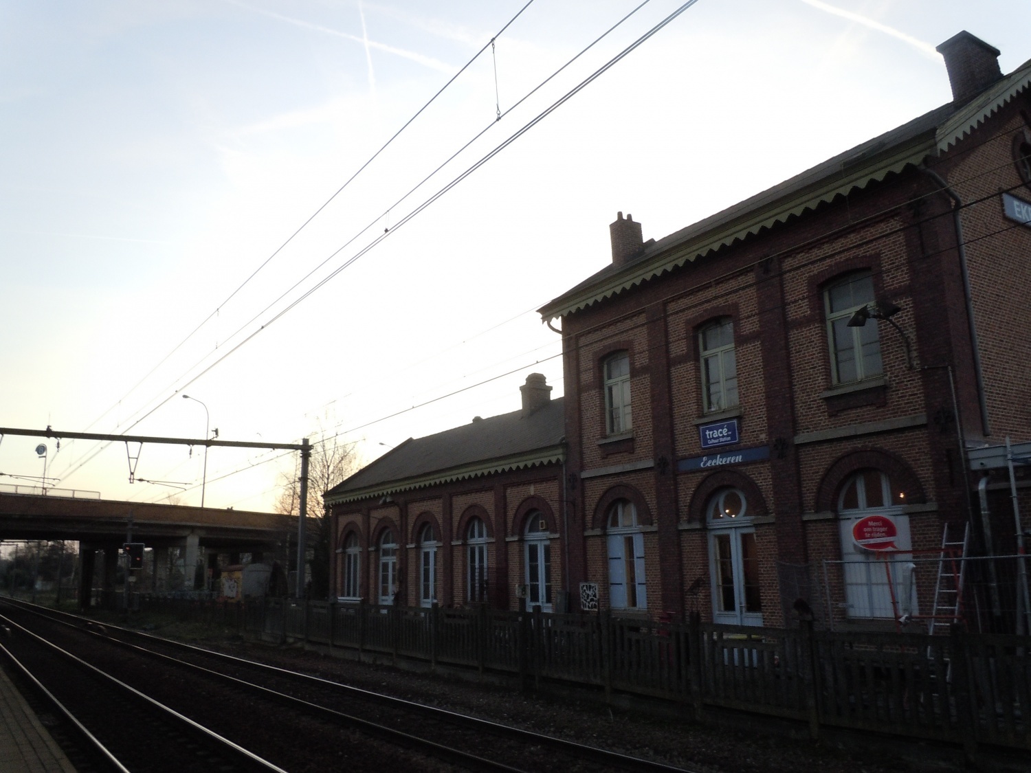 A La gare de Ekeren