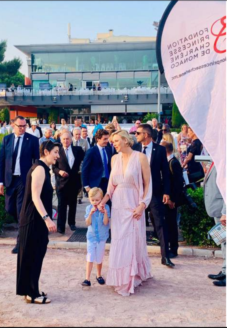 Article in Hello monaco about the prix Princess Charlene , charity race