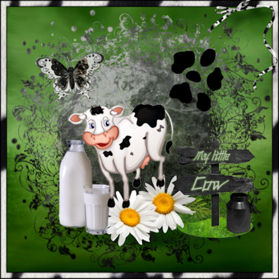 page ct du kit: My little cow