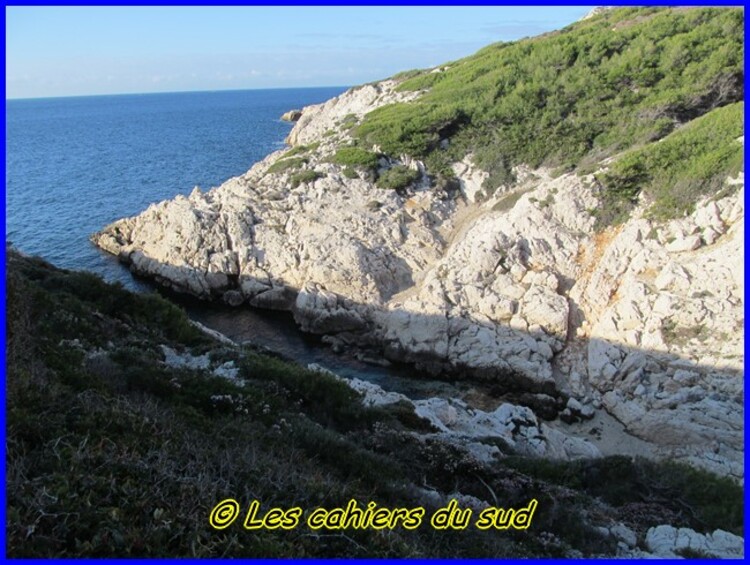 Calanques, l'anse de l'Escu