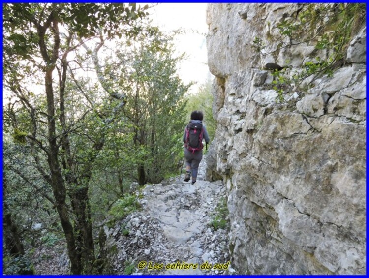 Gorges du Verdon, le sentier de l'Imbut