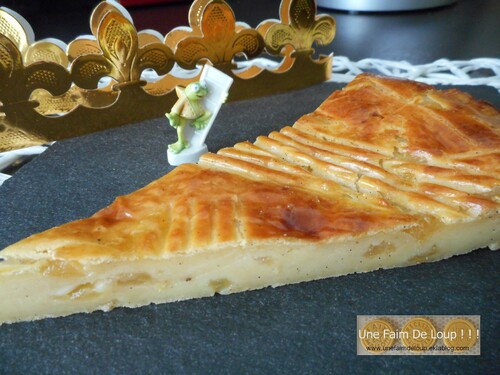 Galette des rois franc-comtoise aux pommes caramélisées