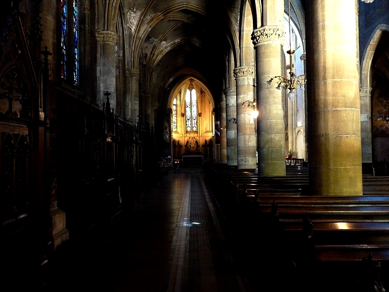 Metz / Sainte Ségolène sur la place Jeanne d'Arc...