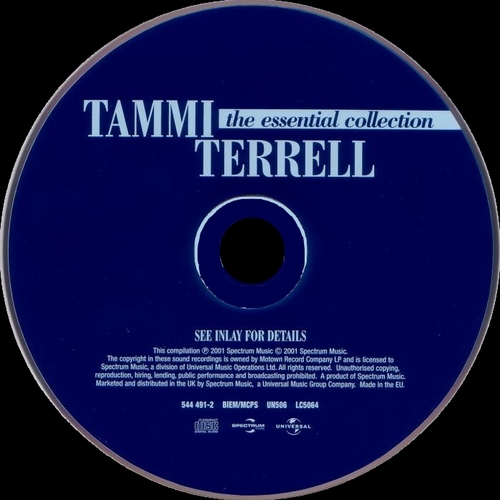 Tammi Terrell : CD " The Essential Collection " Spectrum Records 544 491-2 [UK]