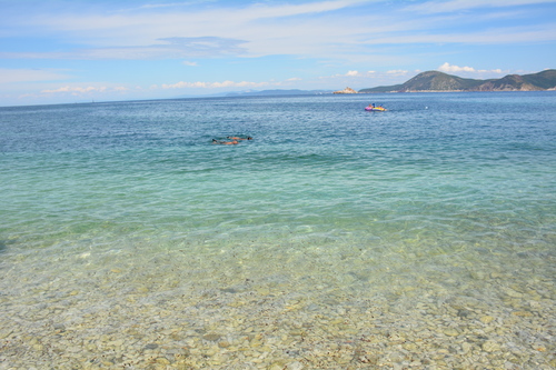 La plage à PORTOFERRAIO