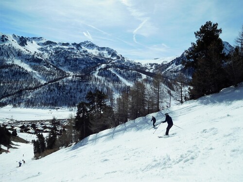 3-9/03 Une semaine de ski à Montgenèvre 05 Hautes-Alpes France 