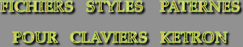  FICHIERS STYLES PATERNES SÉRIE 5892
