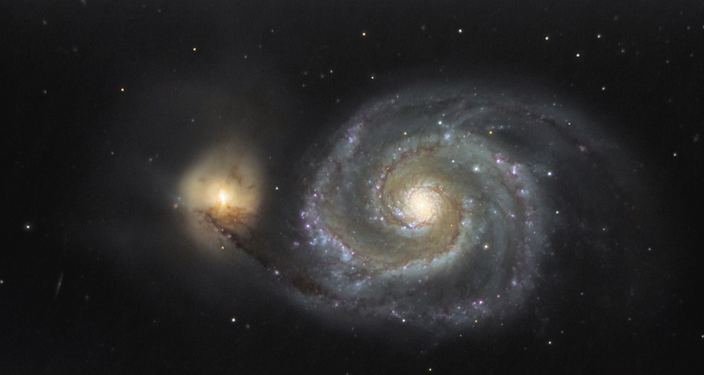 M51, Galaxie du tourbillon 